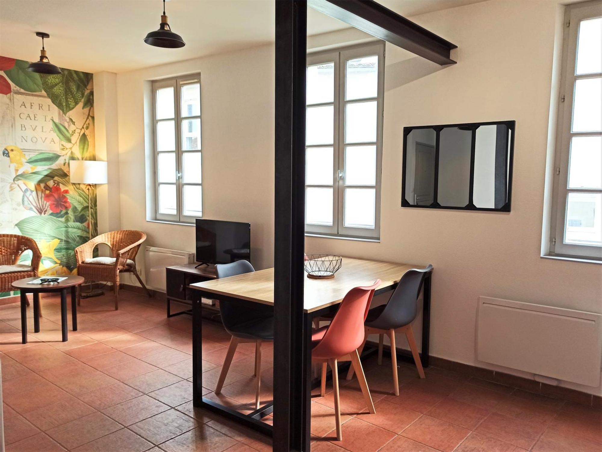 Ac - Quiet - Le Colibri, Bright Duplex Apartment Avignon Exterior photo